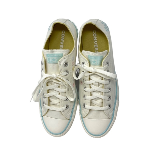 Converse Chuck Taylor OX Egret Shoe Casual Women's Size Low Top Sneakers A08219F - Picture 7 of 11